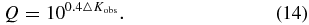 Equation (14)