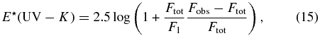 Equation (15)