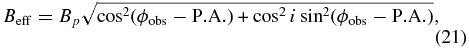 Equation (21)