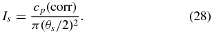 Equation (28)