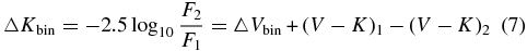 Equation (7)