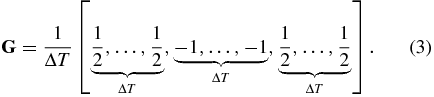 Equation (3)