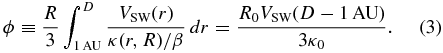 Equation (3)