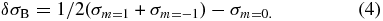 Equation (4)