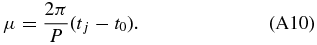 Equation (A10)