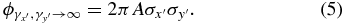 Equation (5)