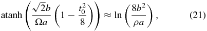Equation (21)