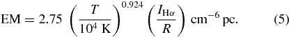 Equation (5)