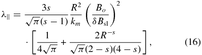 Equation (16)