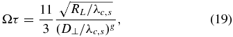 Equation (19)