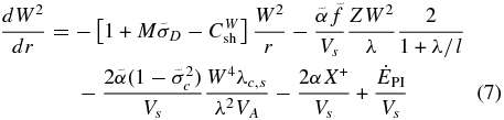 Equation (7)
