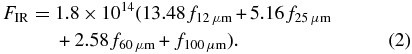 Equation (2)