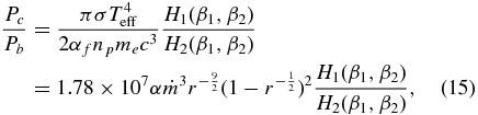 Equation (15)