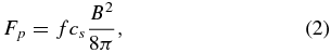 Equation (2)