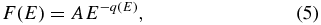 Equation (5)