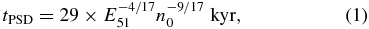 Equation (1)