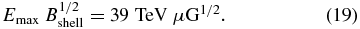 Equation (19)