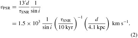 Equation (2)