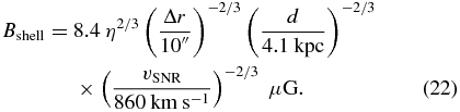 Equation (22)