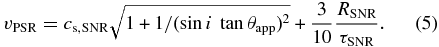 Equation (5)