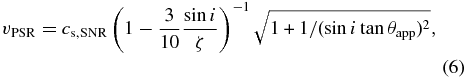 Equation (6)