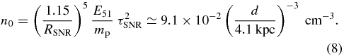 Equation (8)
