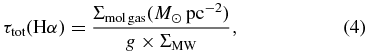 Equation (4)