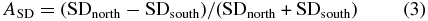 Equation (3)