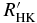 $R^{\prime }_{\rm {HK}}$