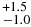 $^{+1.5}_{-1.0}$