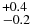 $^{+0.4}_{-0.2}$