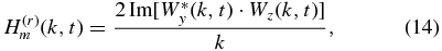 Equation (14)