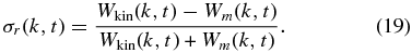 Equation (19)