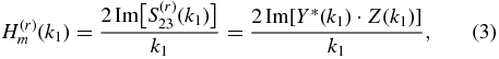 Equation (3)
