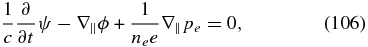 Equation (106)