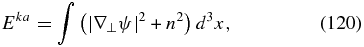 Equation (120)