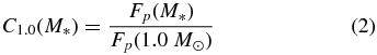 Equation (2)