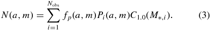 Equation (3)