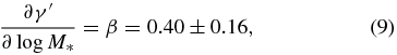 Equation (9)