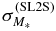 $\sigma _{M_*}^{\mathrm{(SL2S)}}$