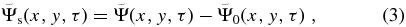 Equation (3)