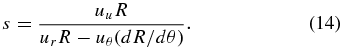 Equation (14)