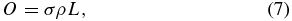Equation (7)