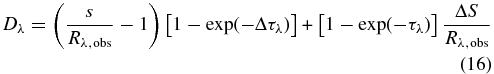 Equation (16)