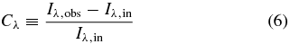 Equation (6)