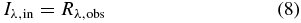 Equation (8)