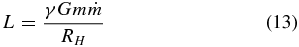Equation (13)