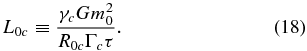 Equation (18)