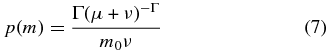 Equation (7)