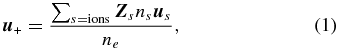 Equation (1)